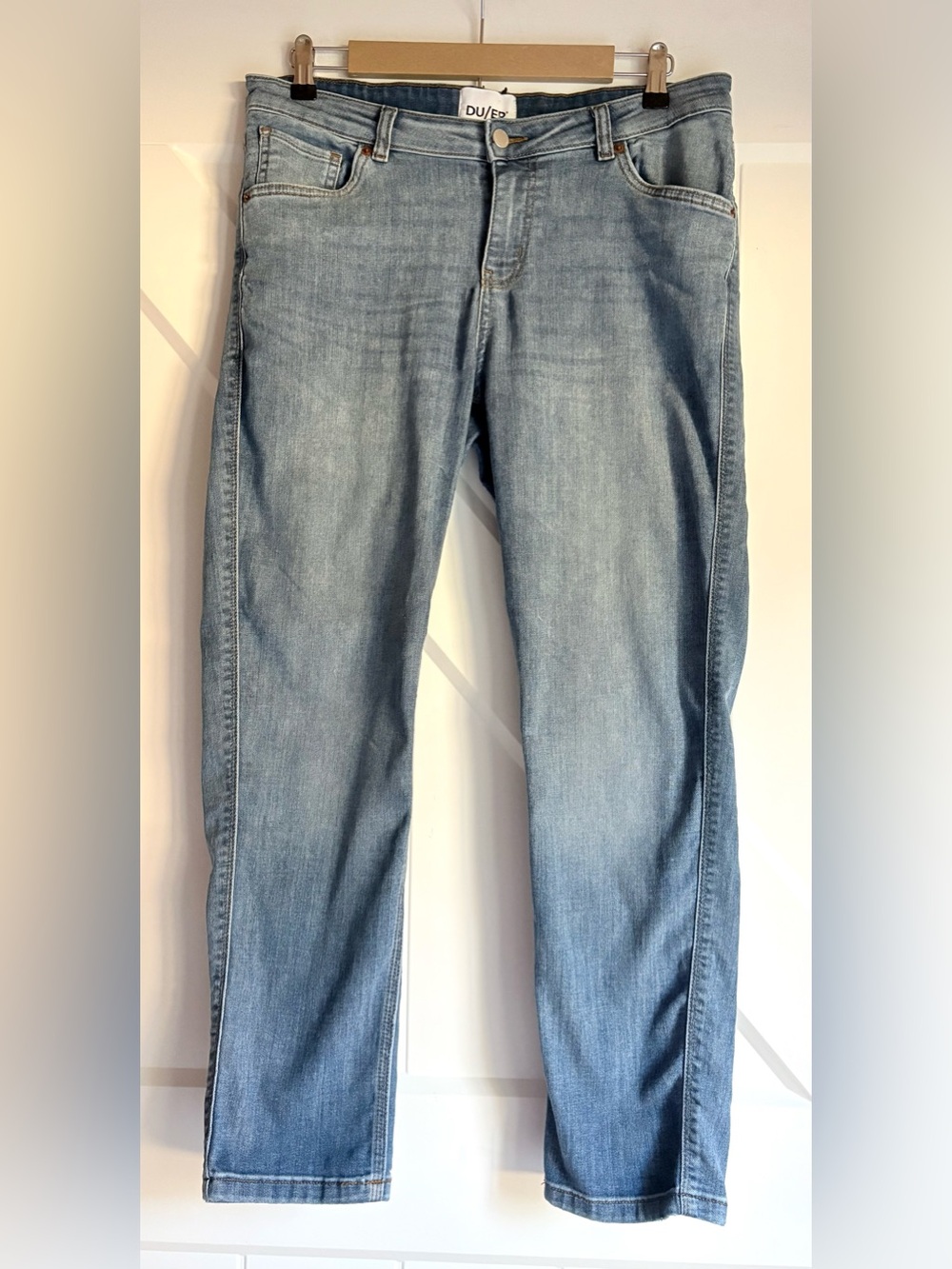 DUER Girlfriend Jeans Vintage Light Stone size 30